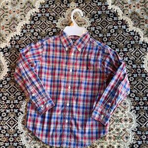 Boys Buttons downs size S or 5-6 yrs olds 💙❤️